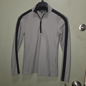 Polo by Ralph Lauren Gray and Black Sweatshirt
